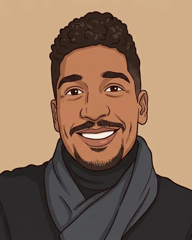 Portrait illustré de Jonathan JOYEUX